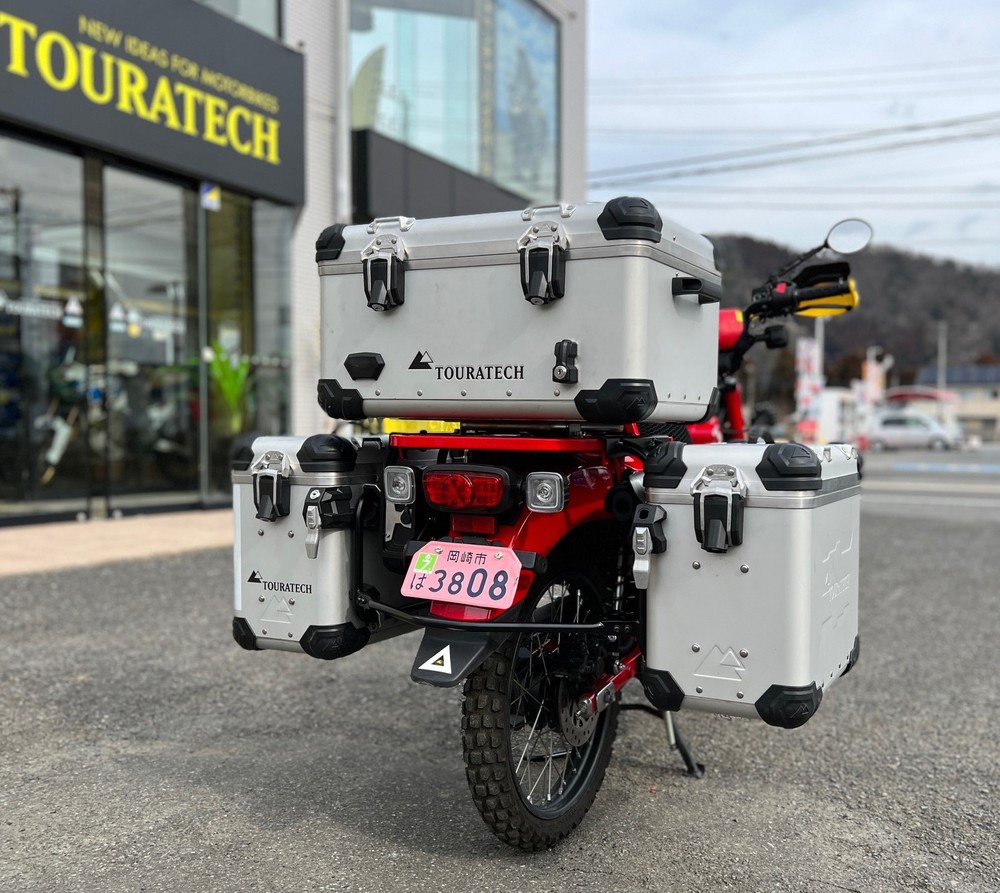TRAIL 125 Pannier rack for Touratech ZEGA case (only frame, not include cases)