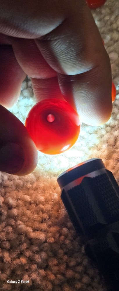 Vintage cherry Bakelite Beads