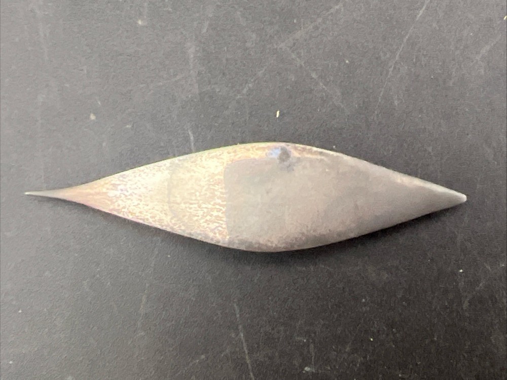 Sterling Silver Tatting Shuttle Not Monogrammed Sewing
