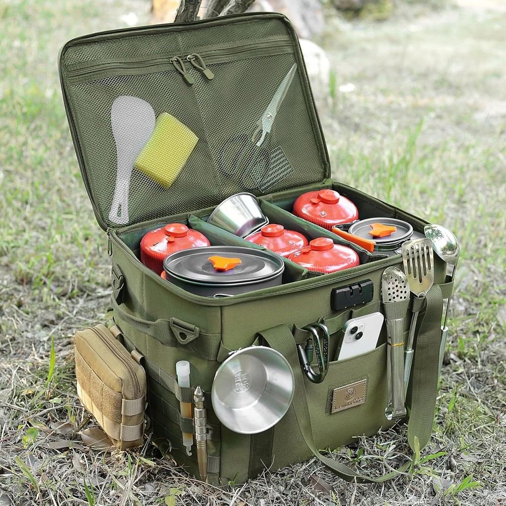 Camping Storage Bag - 38L Multi-Functional Tote Organizer