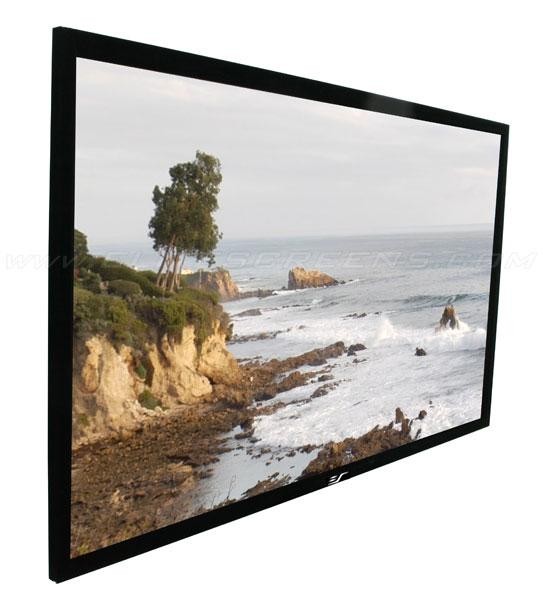 Elite Screens ER100DHD3 Sable Frame Series 100" Fixed Frame Projection Screen