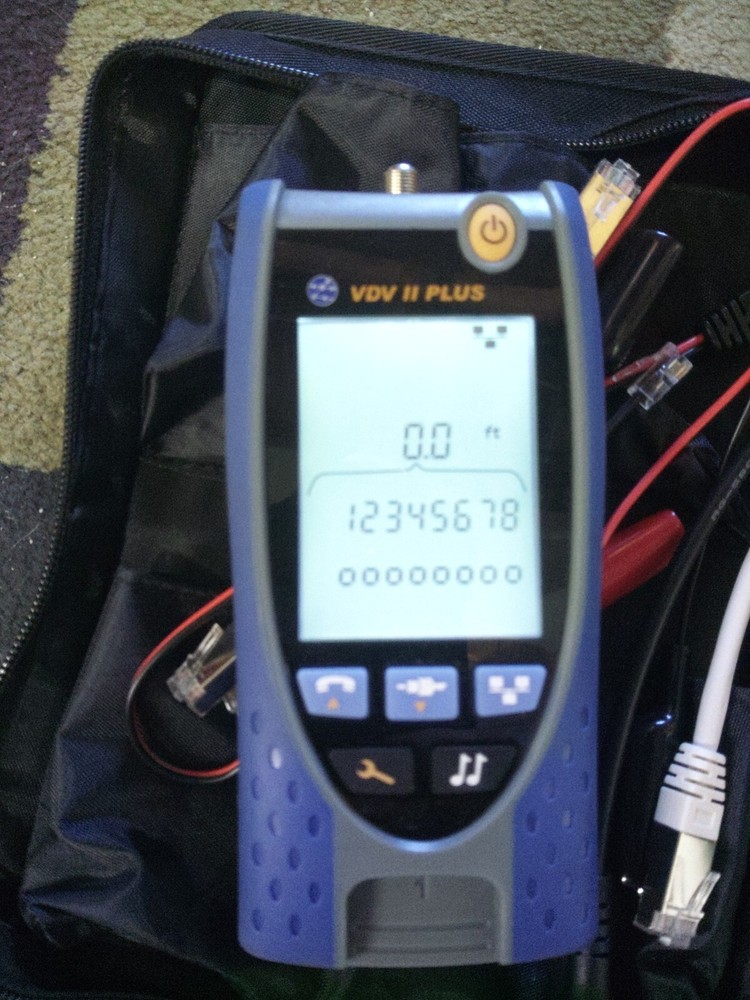 network cable tester vdv ii plus