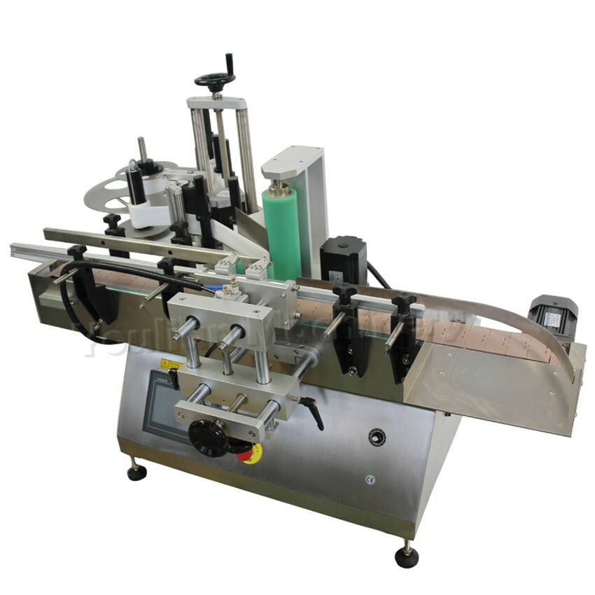 High Accuracy Water Round Bottle Positioning Labeler Printing Labeling Machine