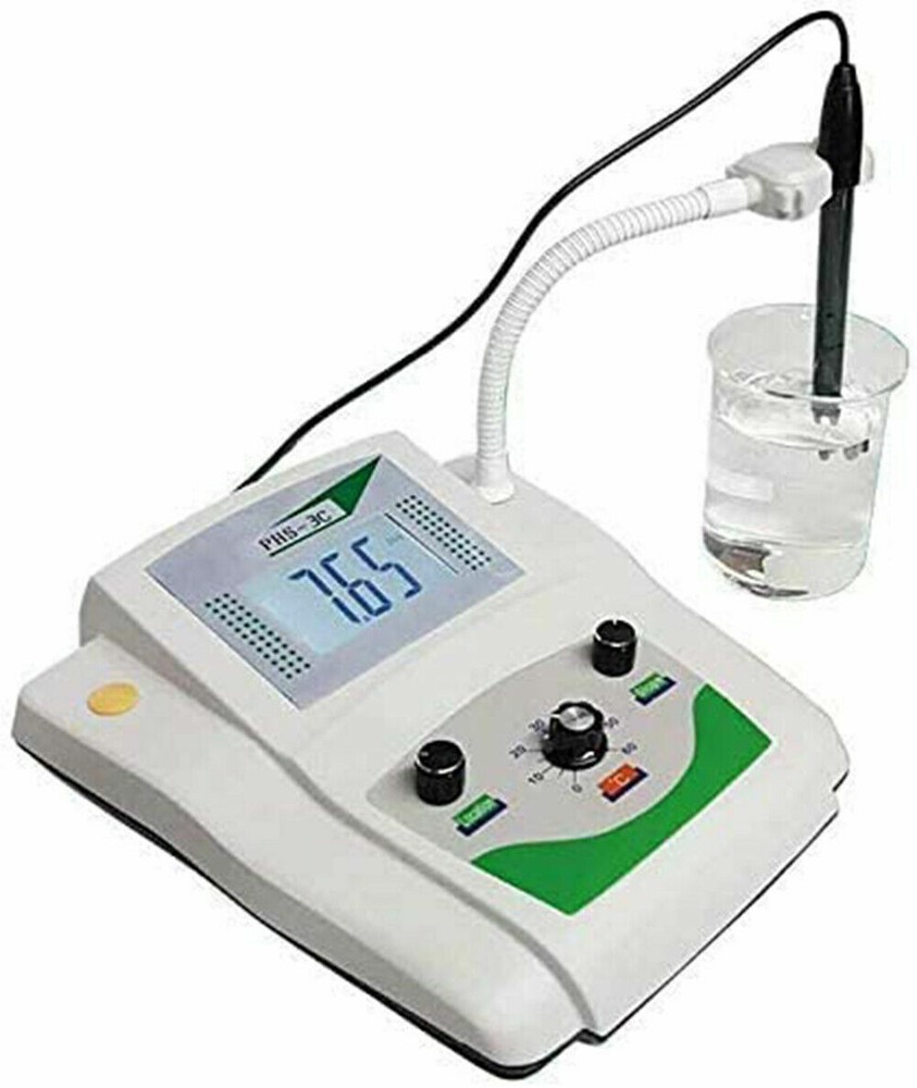 Benchtop Digital Lab Acidity pH mV Meter Tester with Range 0-14.00pH