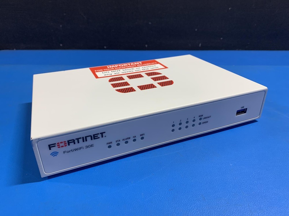 Fortinet FWF-30E Network VPN Security Firewall