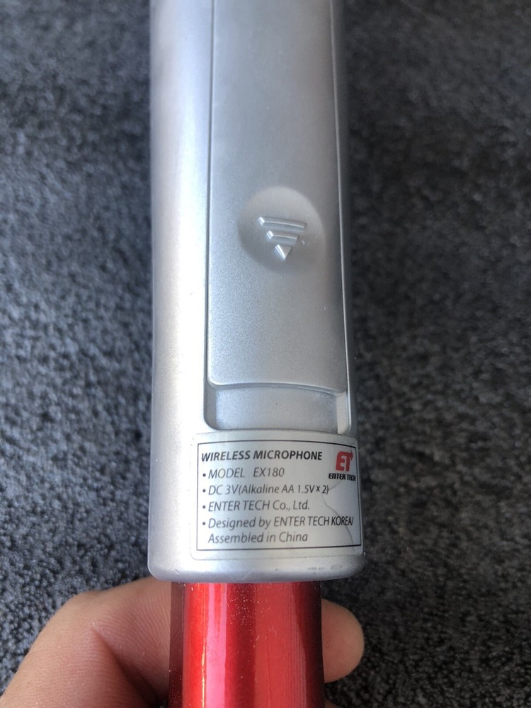 Magic Sing Microphone And Magic Sing Ex180 Red