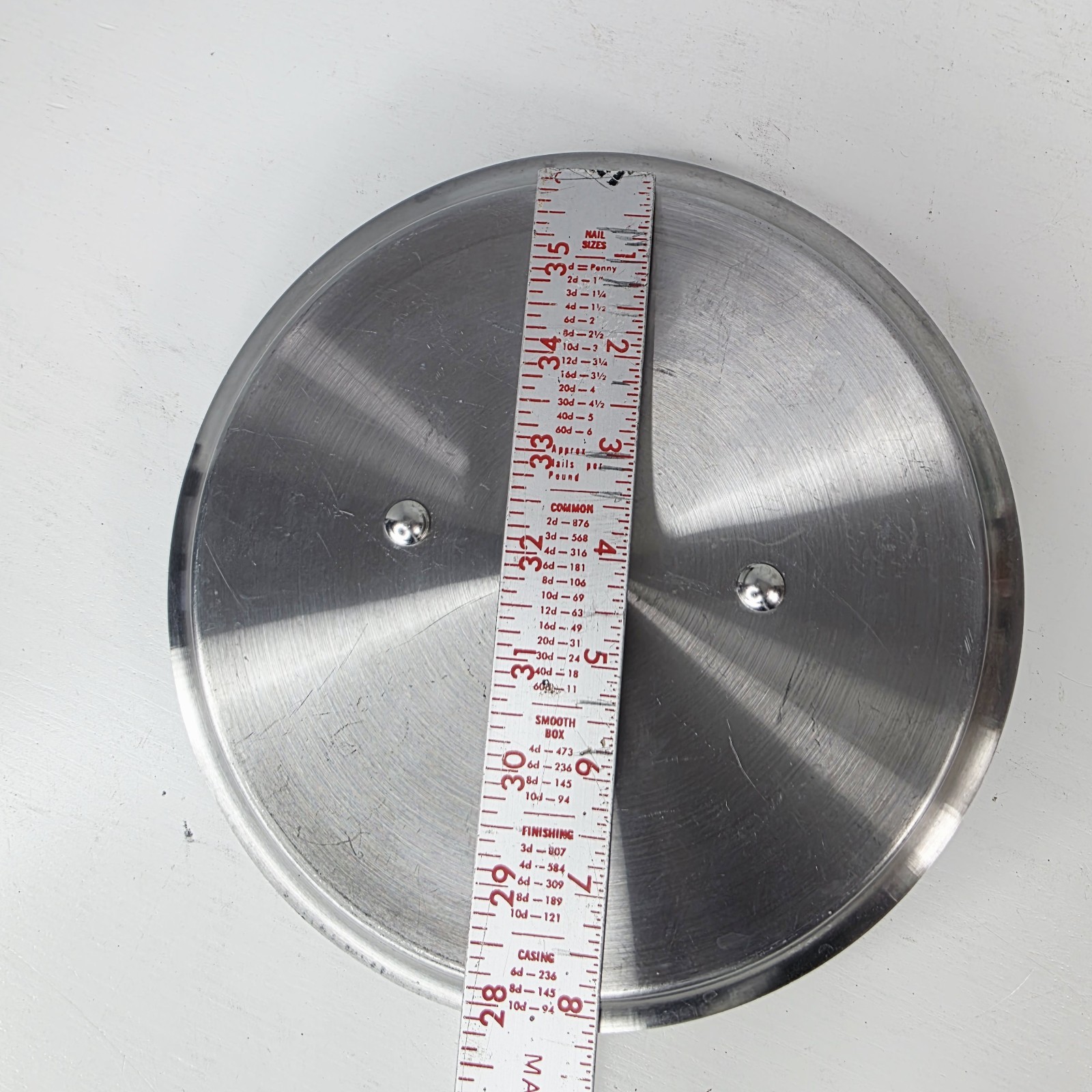All-Clad Stainless Steel Replacement Lid 9-in. Outer Diameter 8 1/4 Innner