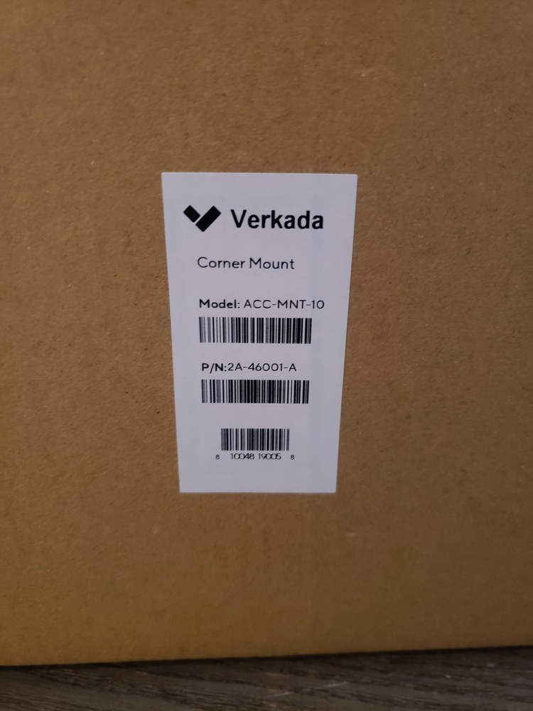 Verkada Corner Mount (ACC-MNT-10) - New