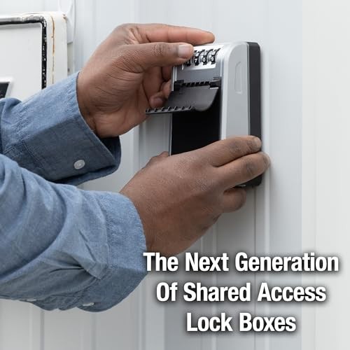 Master Lock 5481EC High Capacity Wall Mount Key Lock Box, Combination Dial
