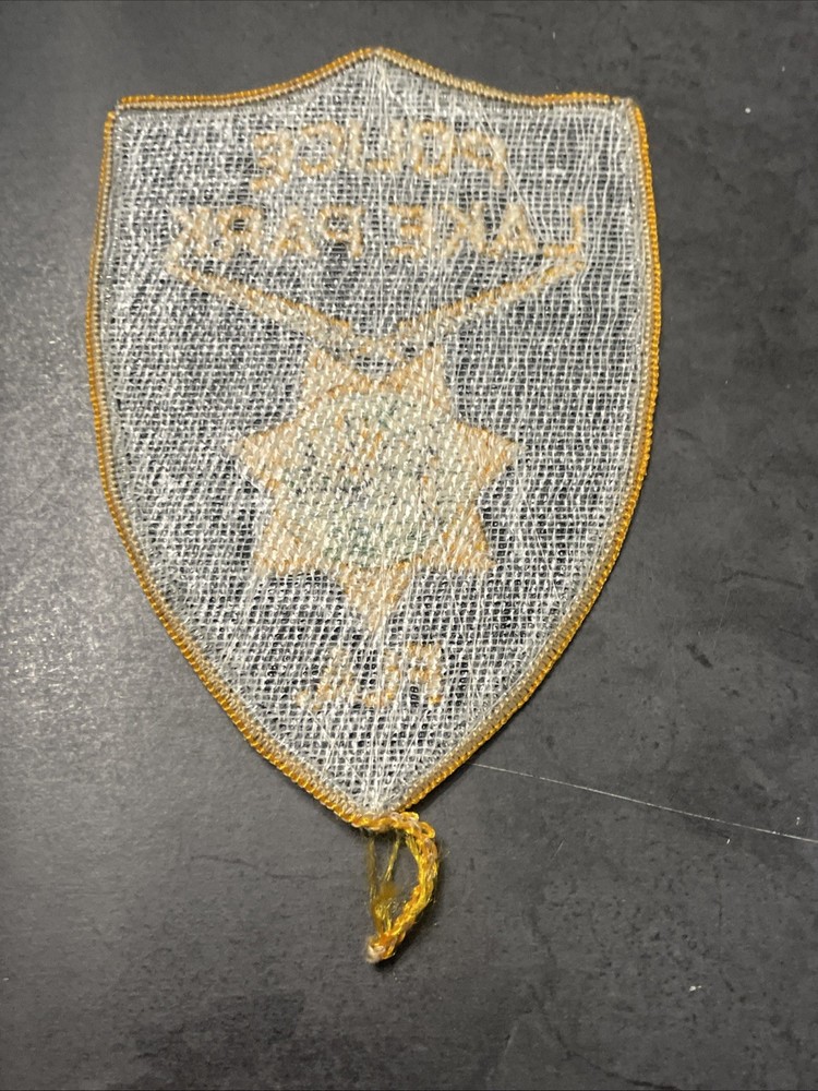 Lake Park FL Police Patch -245