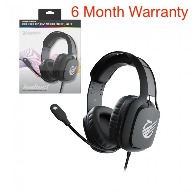 KMD INSTINCT Deluxe Wired Headset XBOX Series X/S, PS5, Switch, Switch 2 and PC