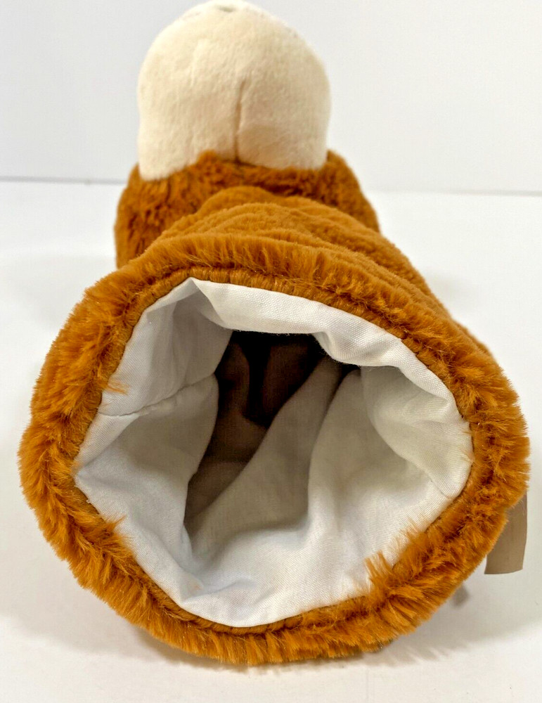 Books A Million Brown Monkey Plush Hand Puppet