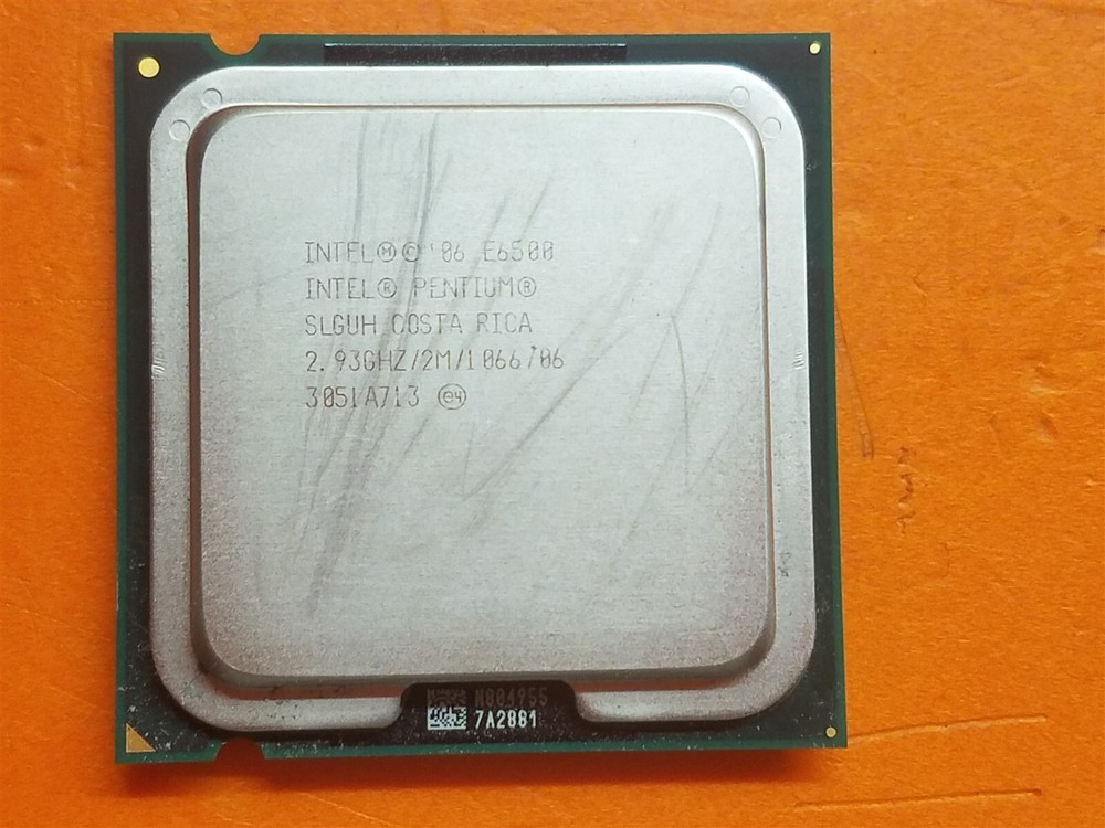 ⭐️⭐️⭐️⭐️⭐️ Intel E6500 Pentium SLGUH 2.93GHz CPU Processor
