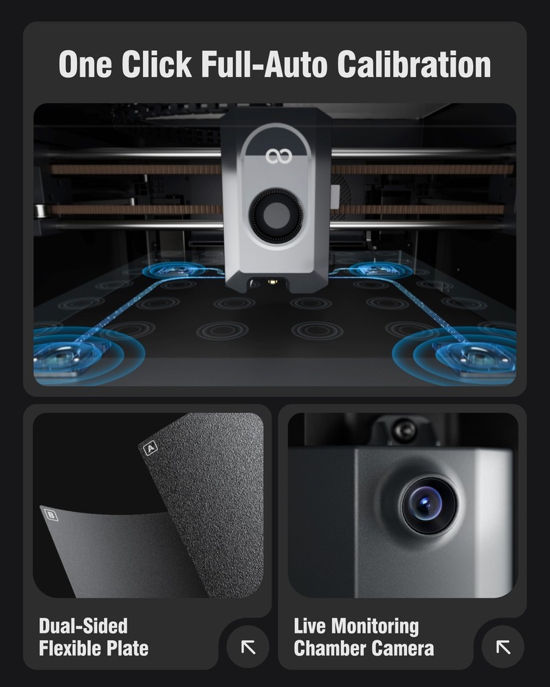 【NEW】ELEGOO Centauri Carbon High Speed Core XY FDM 3D Printer Built-in Camera