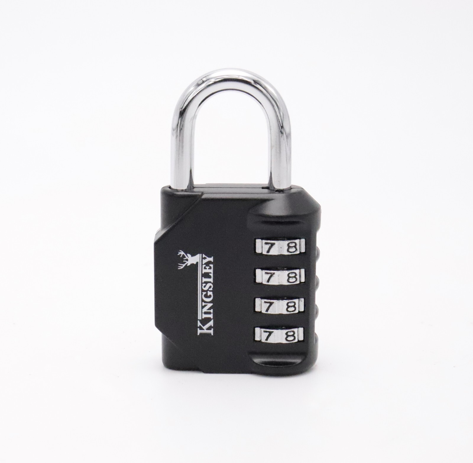 2 Pack 4 Digit Combination Padlock for School Gym Locker Weatherproof