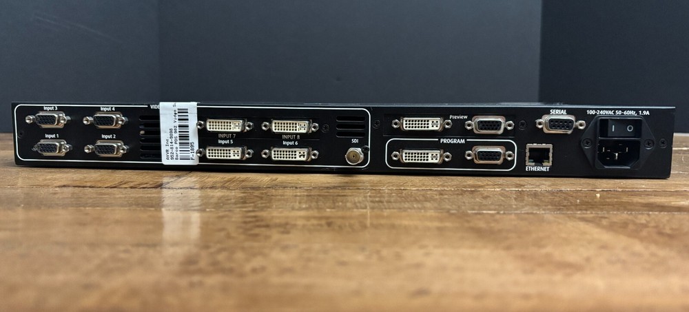 Barco PDS-902 SDI Digital Switcher unit with power cable