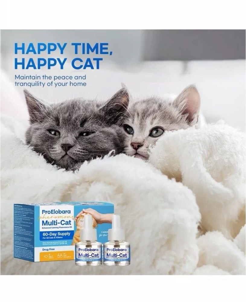 Cat Calming Pheromone Diffuser: Cat Calming Pheromones Diffusers for Multicat