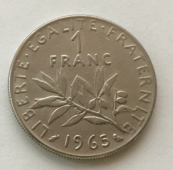 France 1 Franc 1965