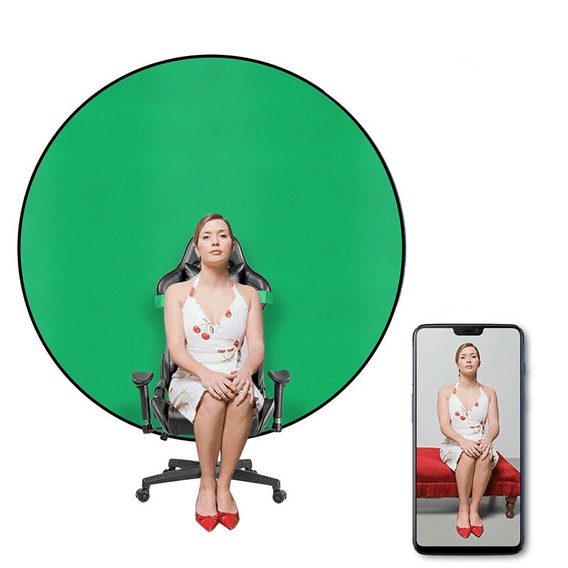 GreenScreen Portable Backdrop Chromakey Background PortScreen Size: Medium 43in 
