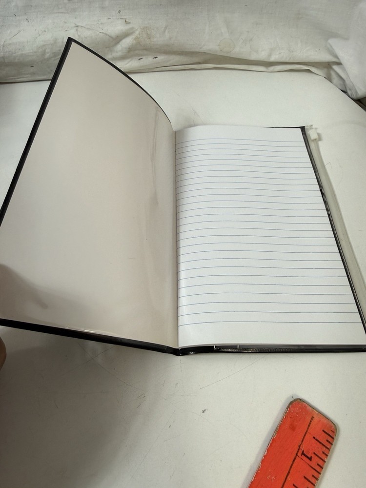 Creepy Co Future Ghost Lined Journal Notebook with Zipper Pouch Card Slots
