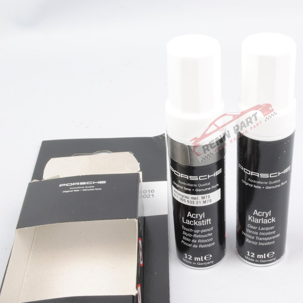 Genuine Porsche Touch up Paint Agate Grey Metallic Paint Code M7S