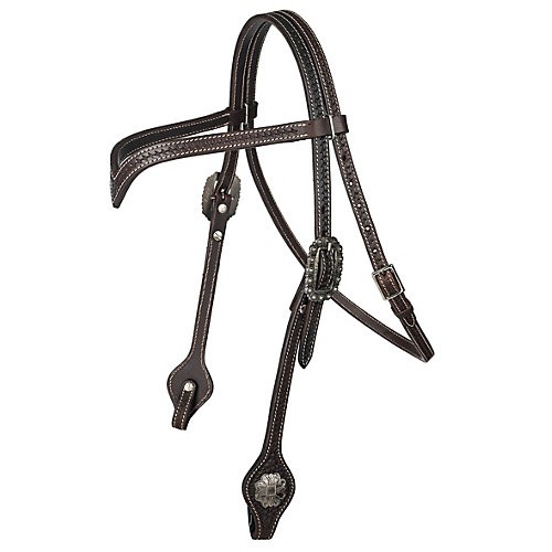 Tabelo V-Brow Headstall Brown