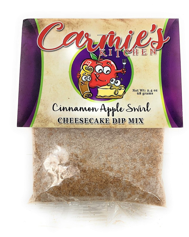 Carmie's Kitchen Cinnamon Apple Swirl Cheesecake Dip