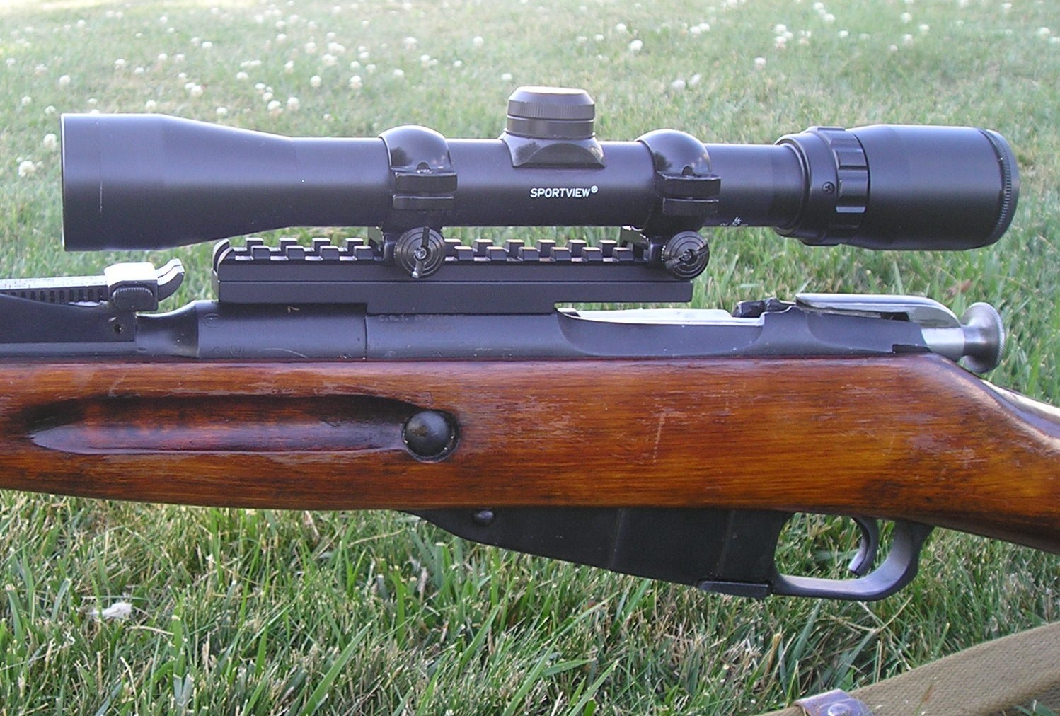 Mosin Nagant Scope Mount 91/30, M44, M91, M38, T53, M91/59 With Round Receivers.