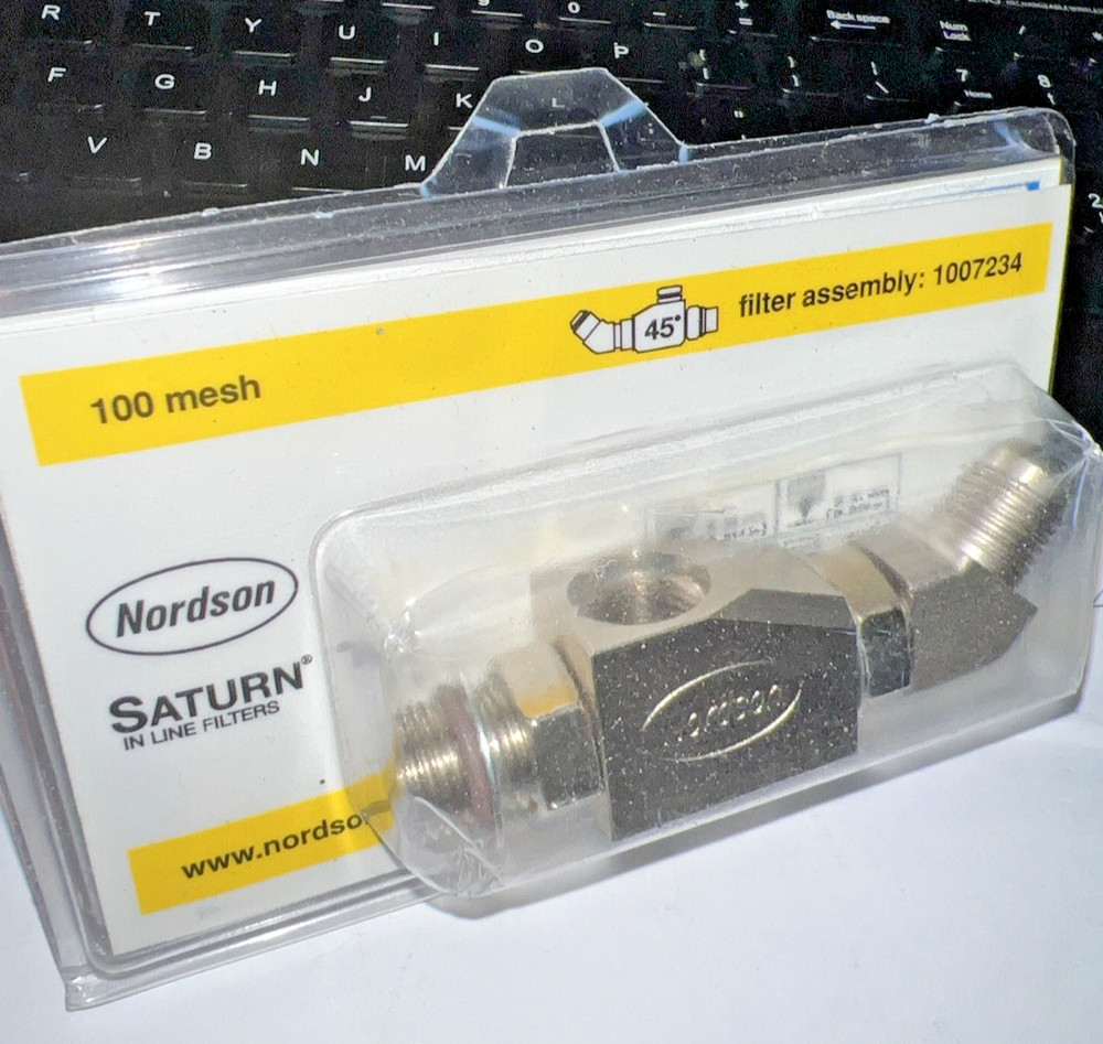 Nordson 1007234 100-Mesh 45° Filter Assembly