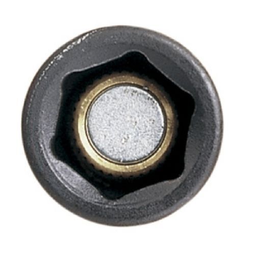 Grey Pneumatic 1/4" Drive x 8mm Magnetic Impact Socket, 6 Point