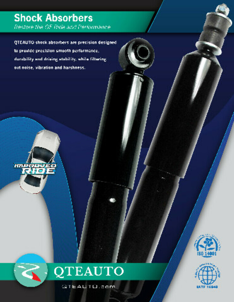 Pair of 2 Rear Complete Shock Absorber Kit For 2013-2015 Chevrolet Malibu