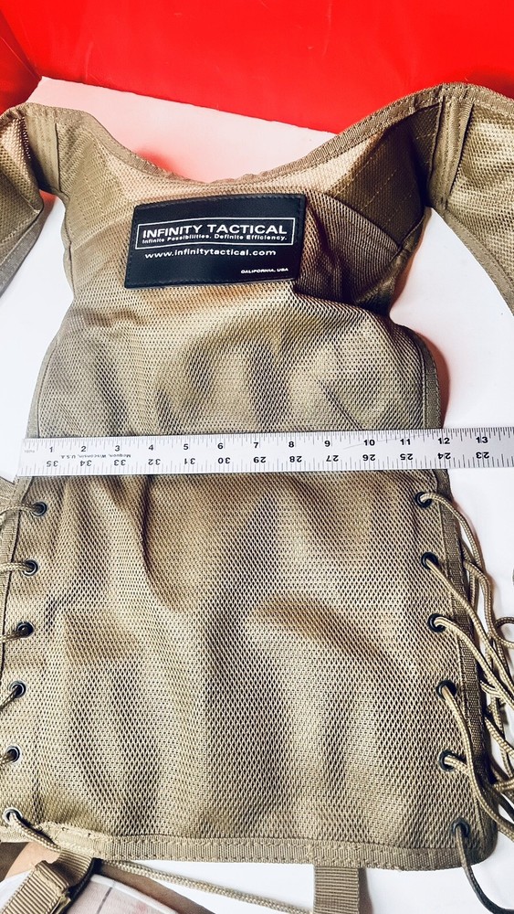 Tactical Vest Infinity Chest Rig Air Soft No Holster Left Hand