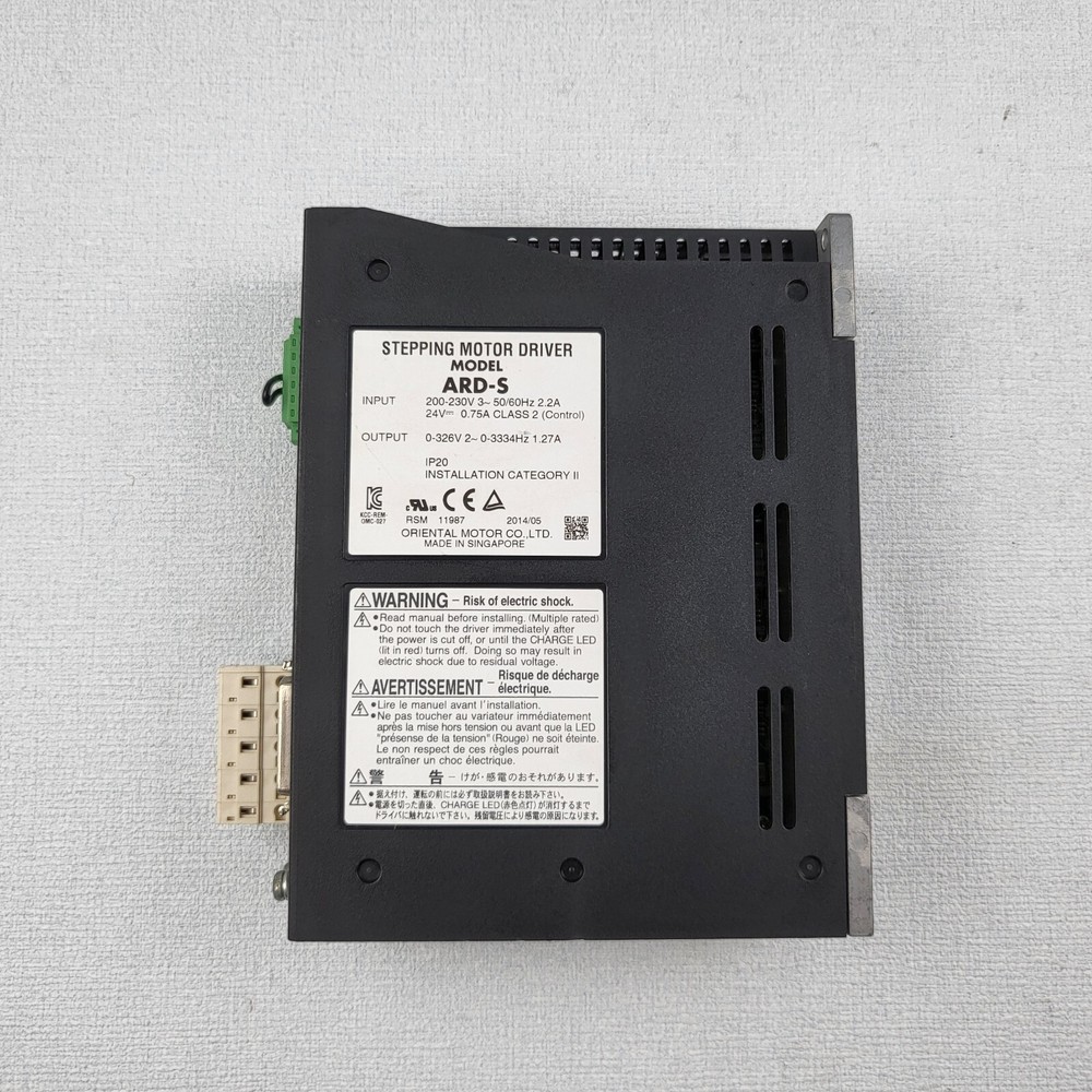 ORIENTAL STEPPING MOTOR DRIVER. ARD-S