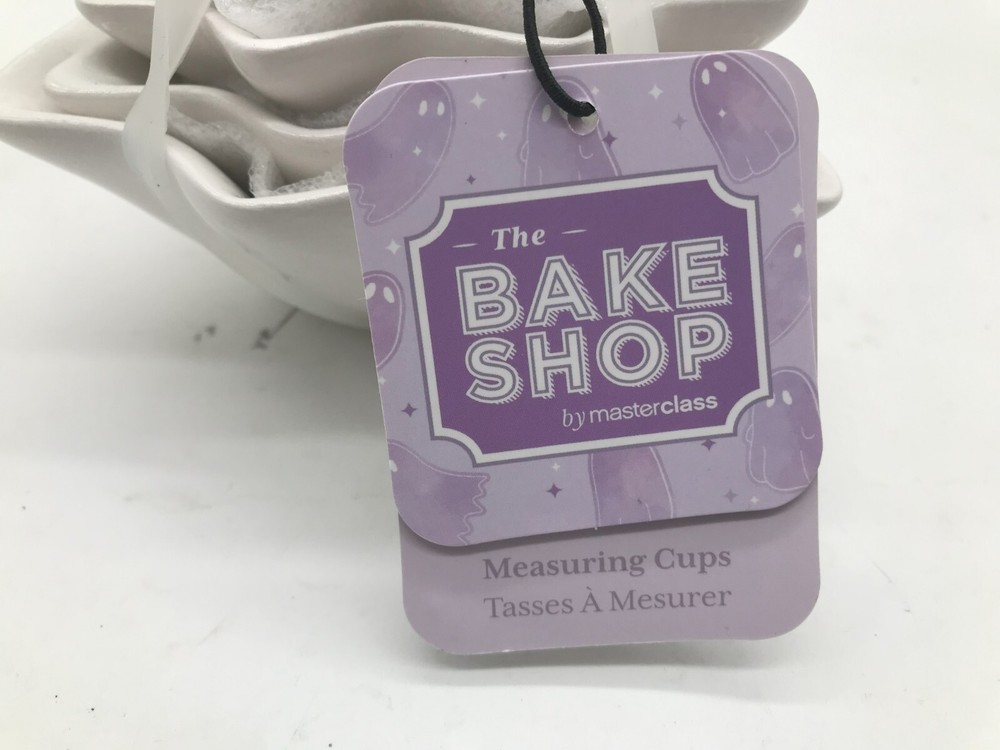 Bake Shop Ceramic Ghost Measuring Cup Set BB02B31034