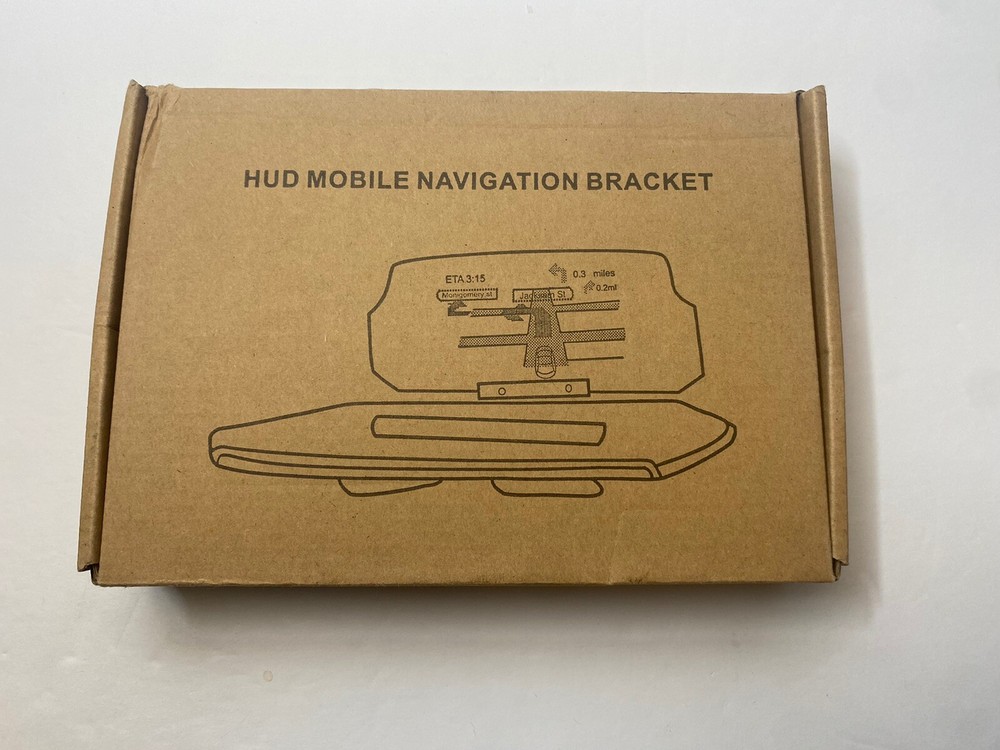 HUD Mobile Navigation Bracket • Black