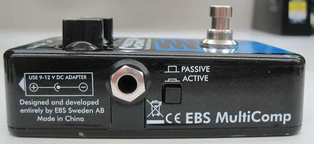 EBS Model: MULTI COMP Compressor Effects Pedal