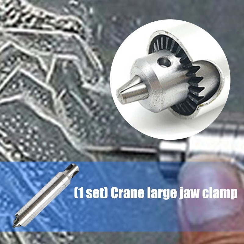 Quick Changes Handpiece Chuck Attachment Featuring Wear Resistant Surfaces