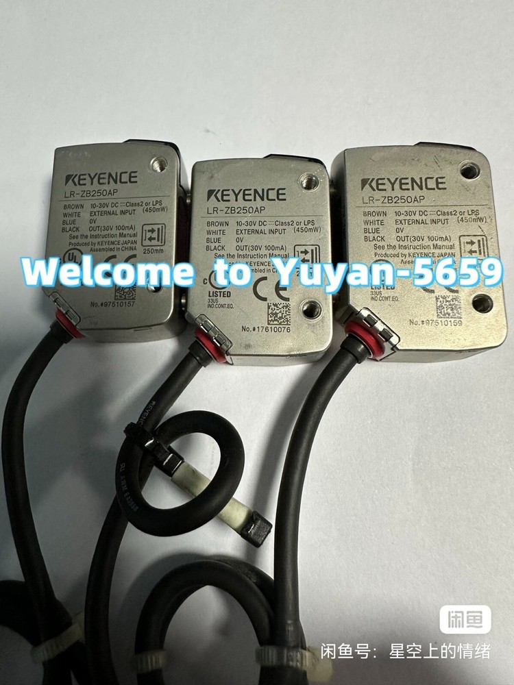 1 PC USED  100%   TEST    LR-ZB250AP   Laser   Sensor   #B4575H  CL