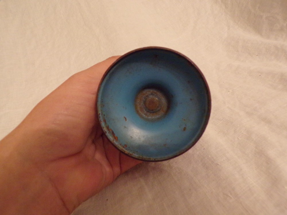 VTG Mini Blue Metal Lantern