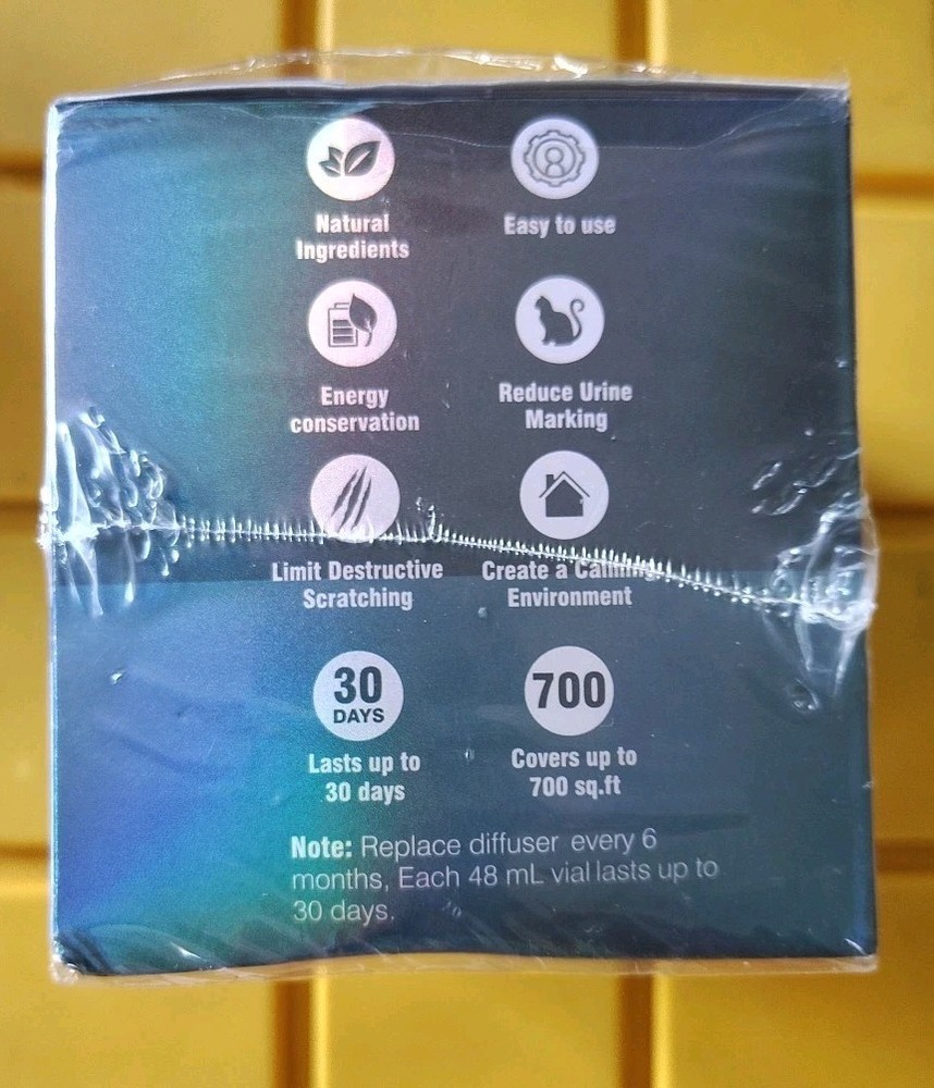 Cat Pheromones Calming Diffuser 2 Pack Pheromone Diffusers Refill & Plug In X2