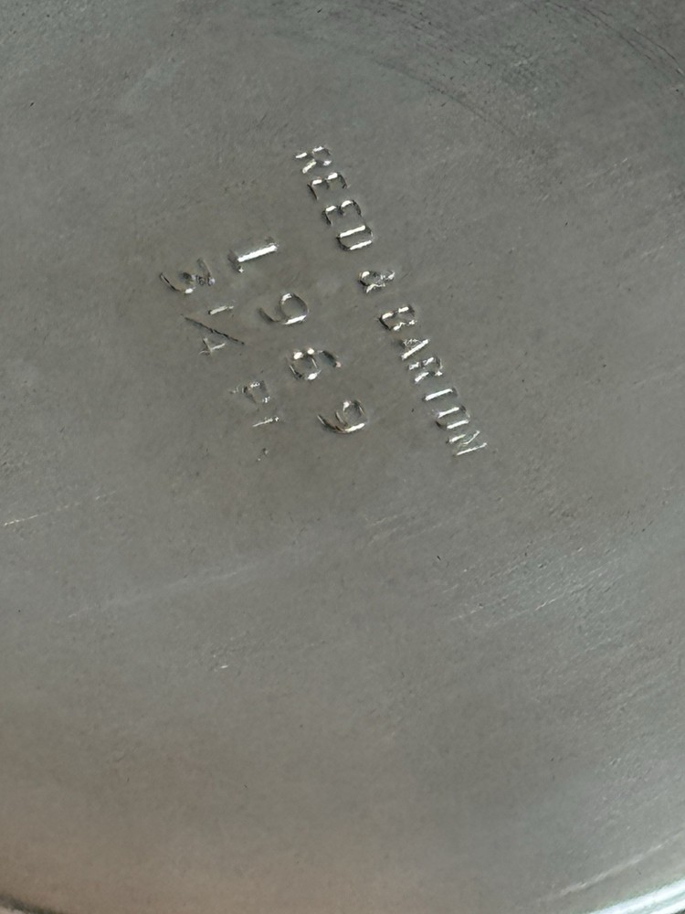 Silverplate Trophy Jug Reed Barton Pitcher 1973 Engraved