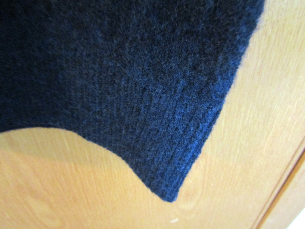 Women's Cable Sweater Vest - Universal Thread Navy Small