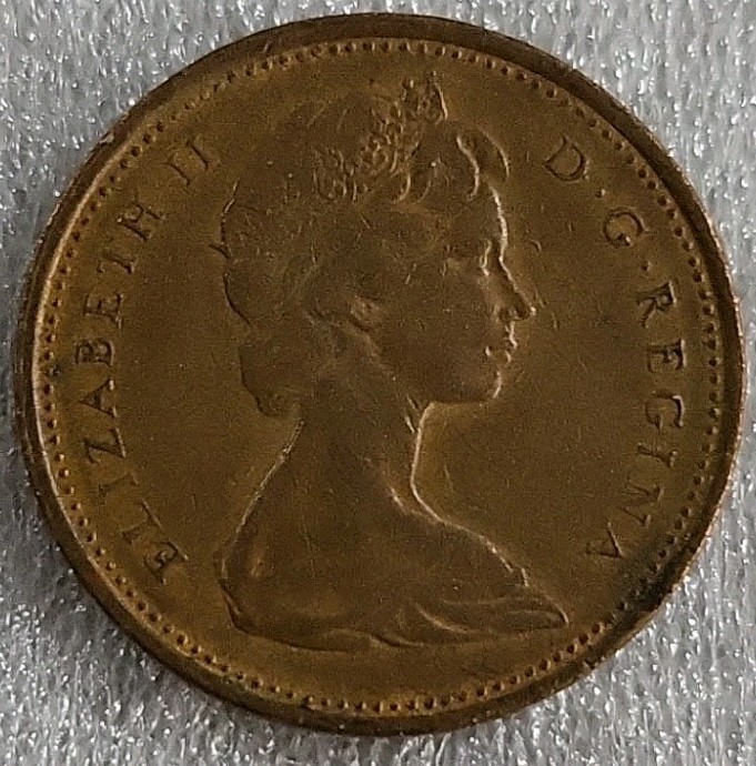 1969 PENNY 1 CENT CANADA *B748