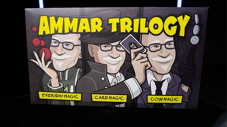AMMAR TRILOGY BOXED MAGIC SET by Michael Ammar, Learn Pro Level Magic Tricks