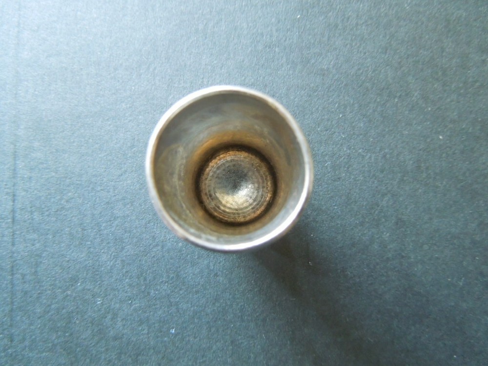 K203 ANTIQUE SILVER THIMBLE SEE DESCRIPTION