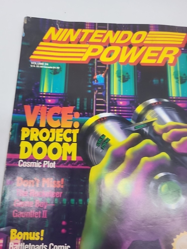 Nintendo Power (Volume 24) Vice: Project Doom No Poster