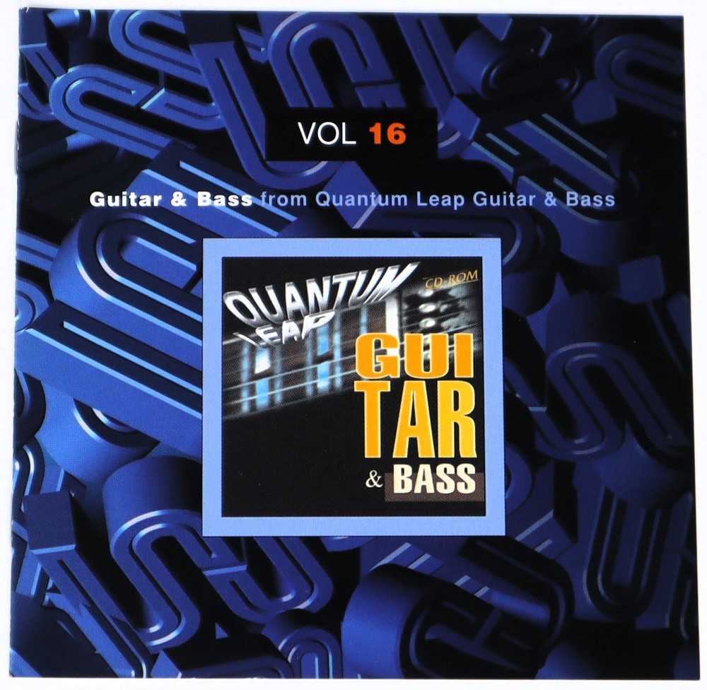 East West Pro Samples 16 Guitar & Bass Sample Library/Sound Library/Sampling CD
