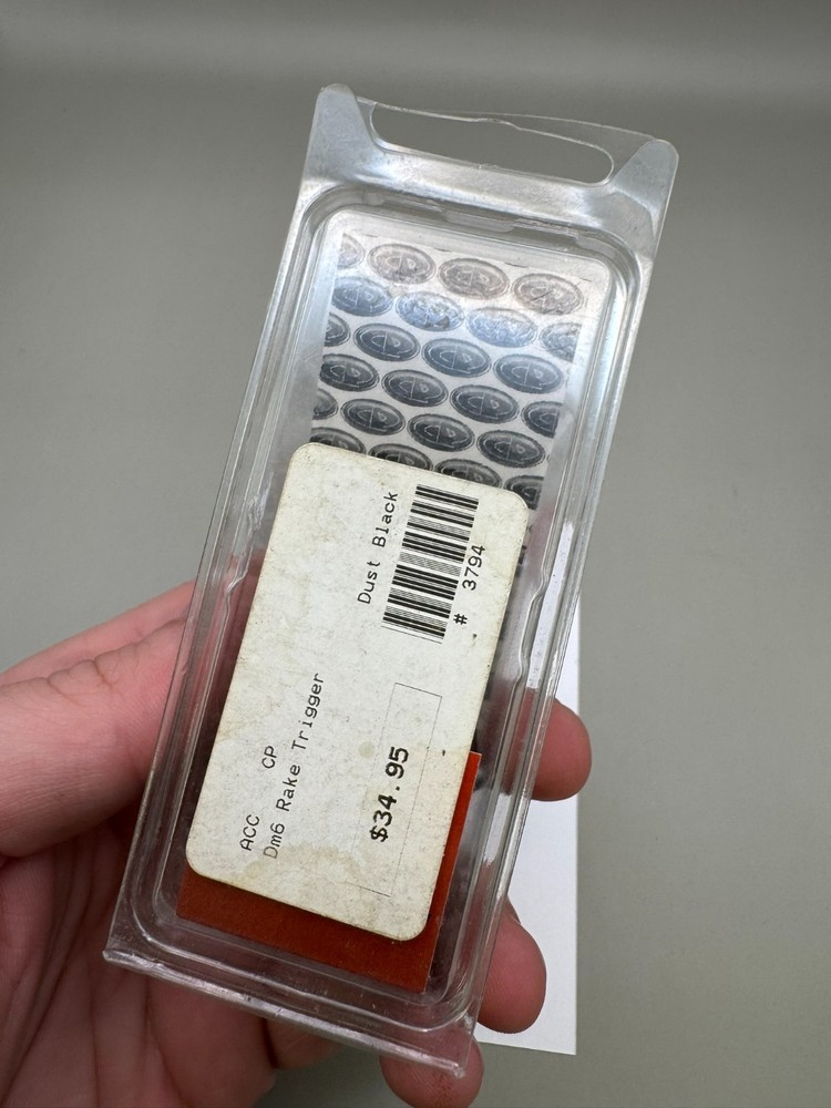 Dye DM6 Custom Products Rake Trigger-Black