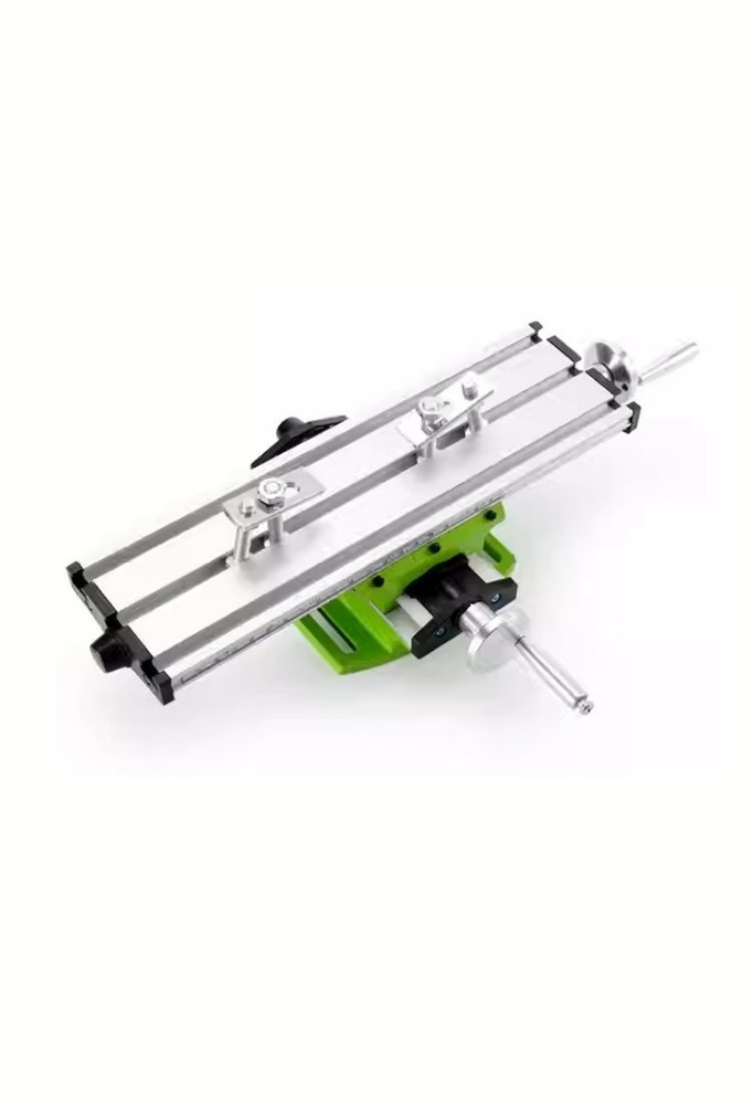 XY-Axis Micro-Movement Slide for Drill Press and Electric Drill Mounts