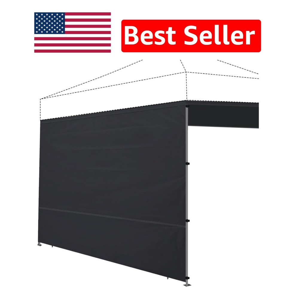 8×8 Canopy Tent Sidewall with Durable UV Protection - Quick Install Accessory